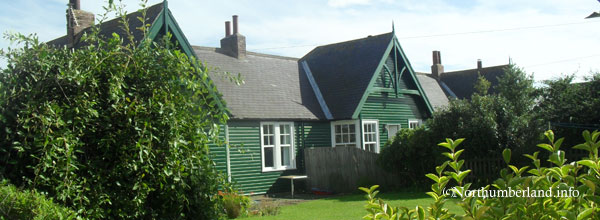 Northumberland wooden cottage